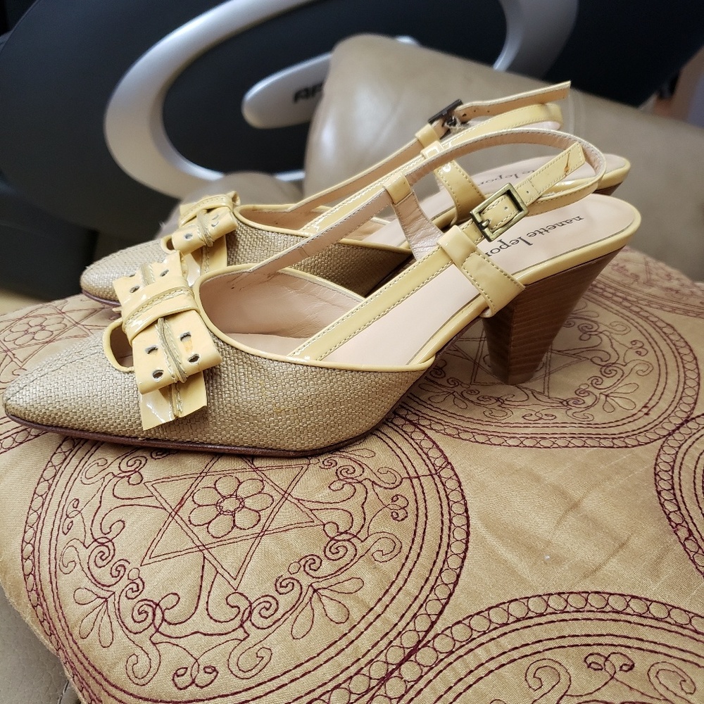 Vintage Nanette Leopore Kitten Heels